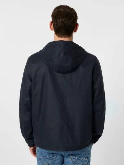 Herren-Kapuzenjacke Leinen
