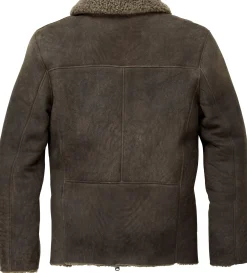 Herren-Lammfelljacke
