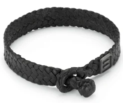 Herren-Lederarmband geflochten