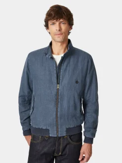 Herren-Leinenblouson