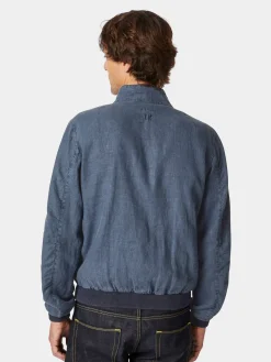 Herren-Leinenblouson