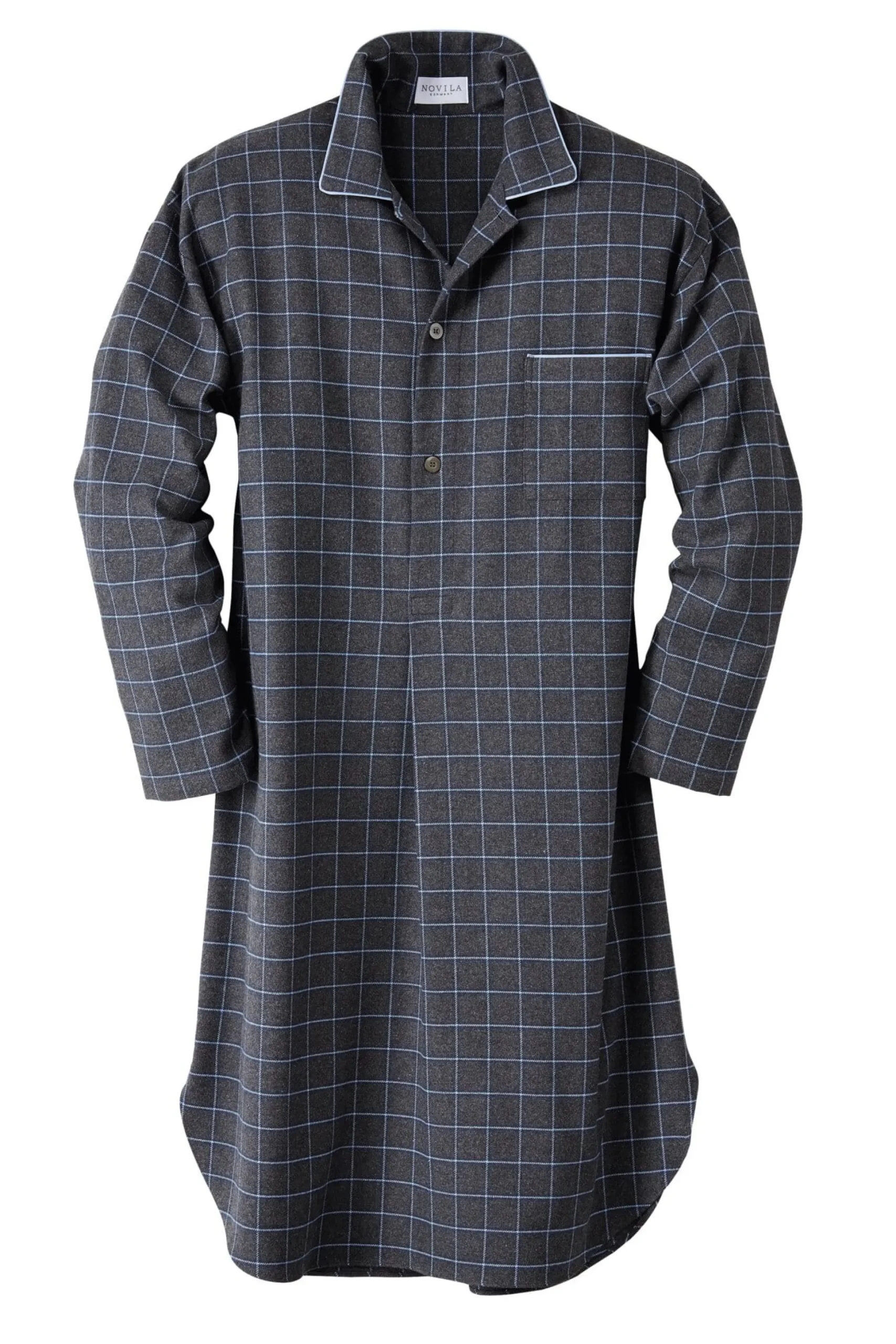 Herren-Nachthemd Flanell