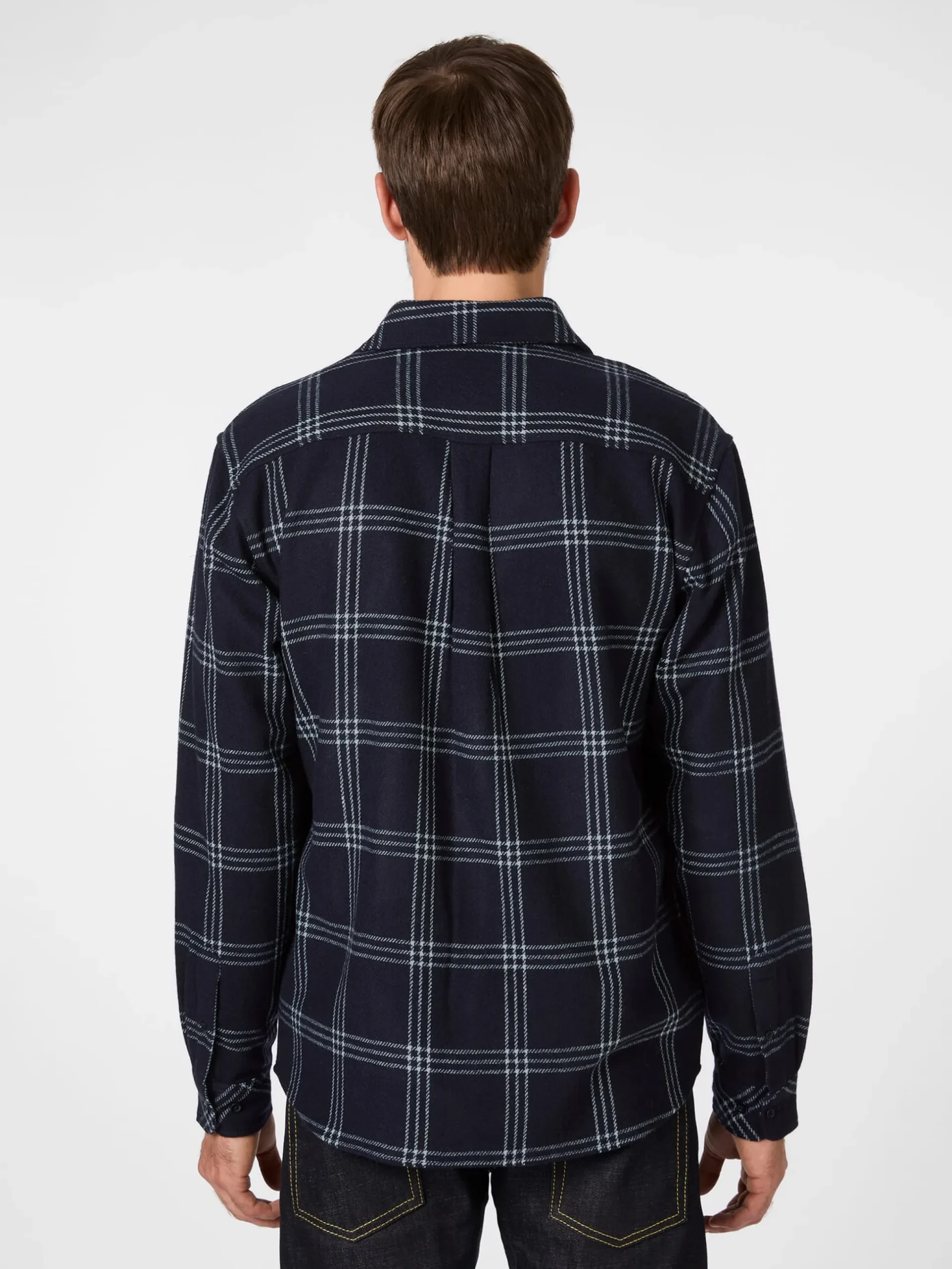 Herren-Overshirt Wolle