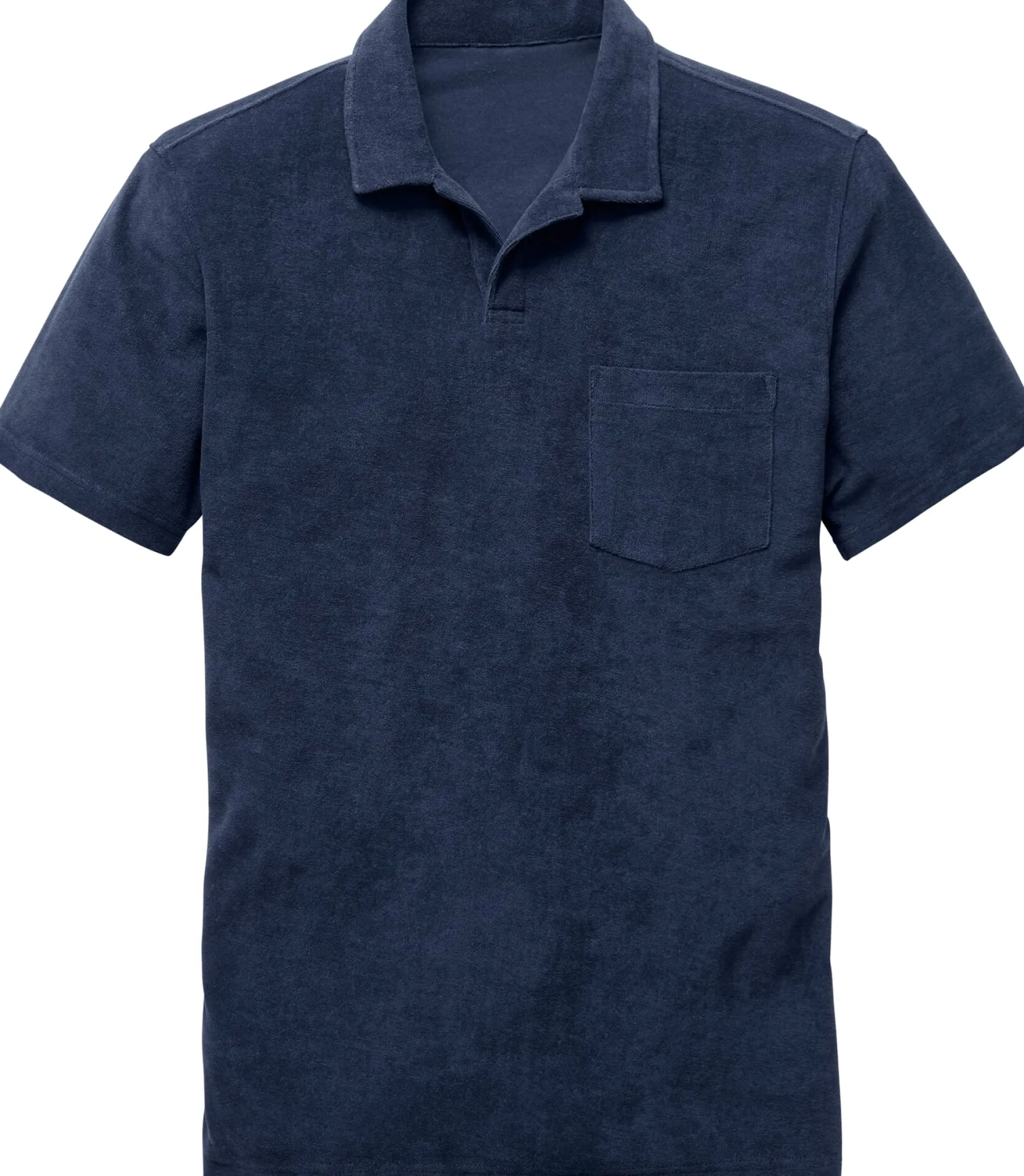 Herren-Poloshirt Frottee