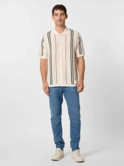 Herren-Poloshirt Knopfleiste