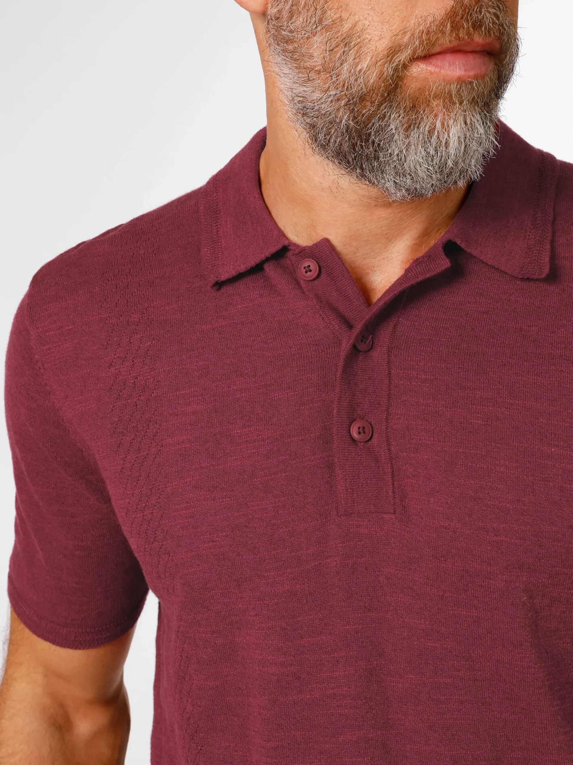 Herren-Poloshirt mit Muster