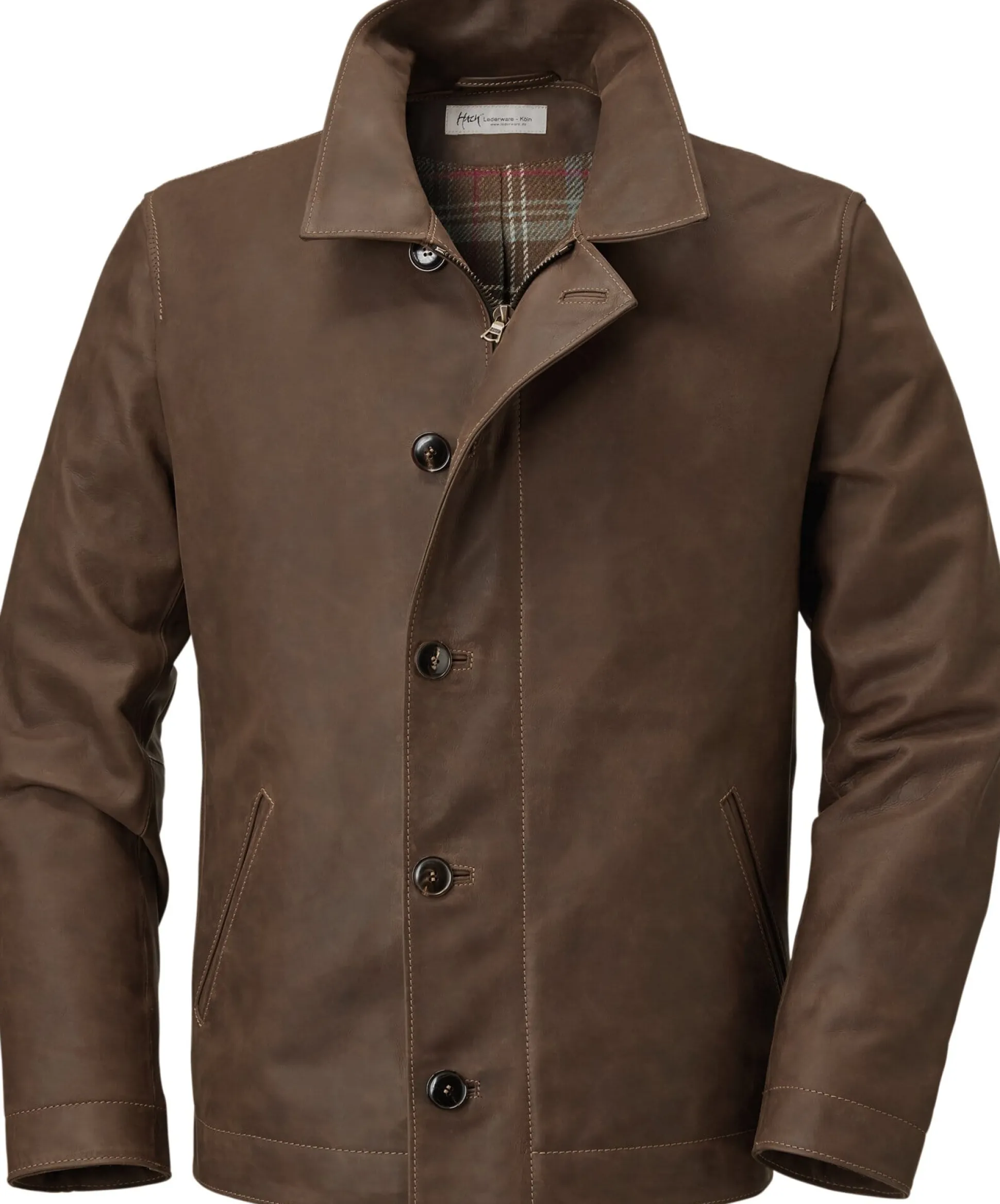 Herren-Rindlederjacke