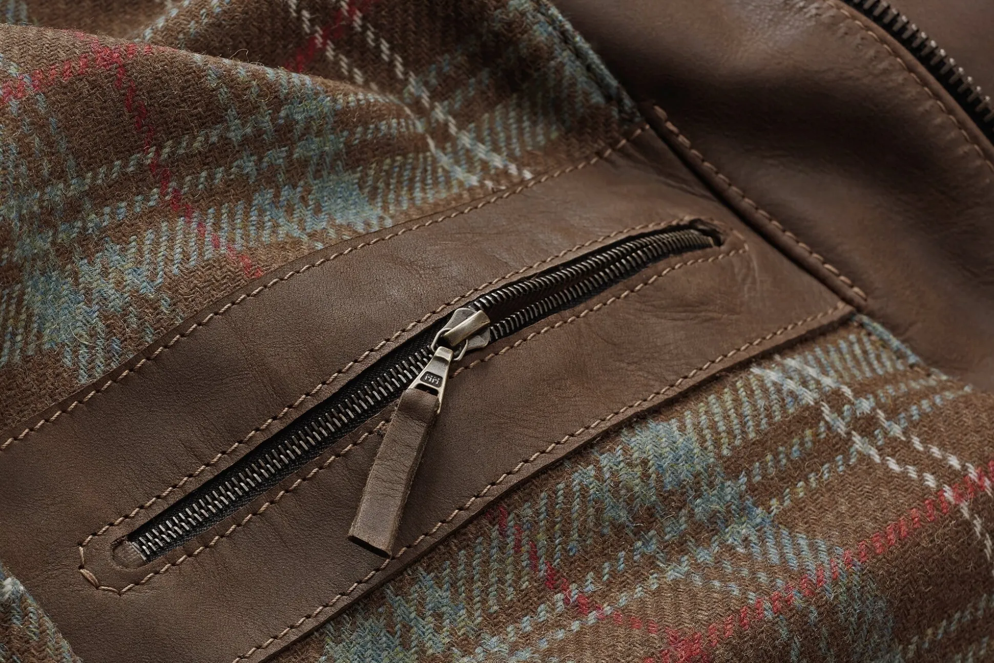 Herren-Rindlederjacke
