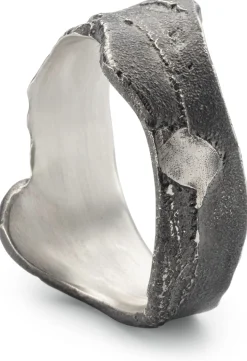 Herrenring Sandguss Oxid
