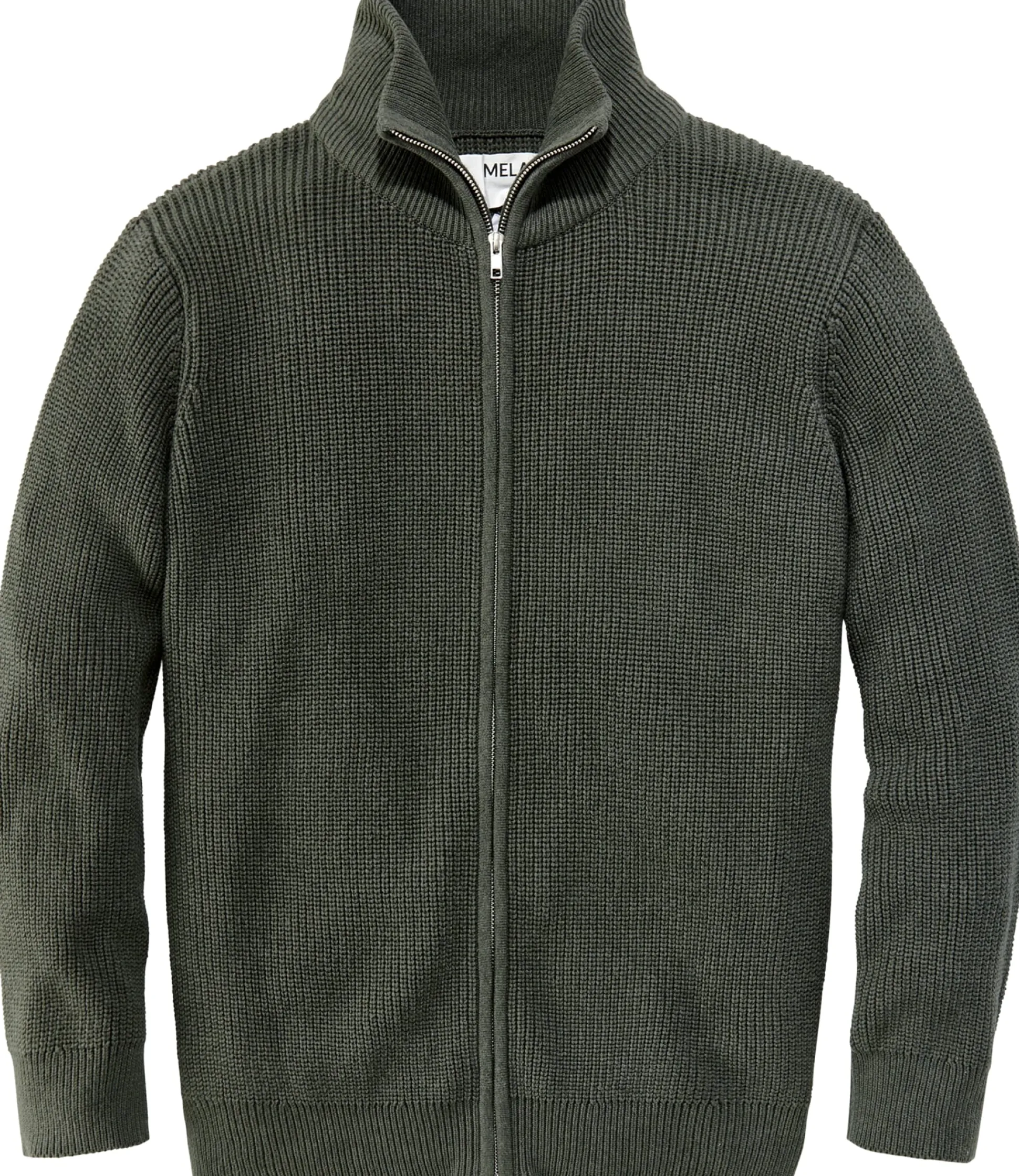 Herren-Strickjacke mit Zip