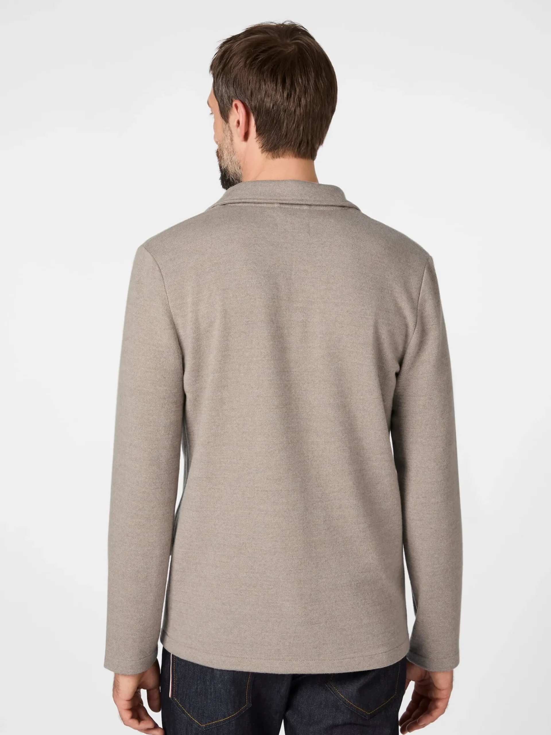 Herren-Stricksakko