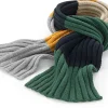 Herren-Strickschal, Multicolor