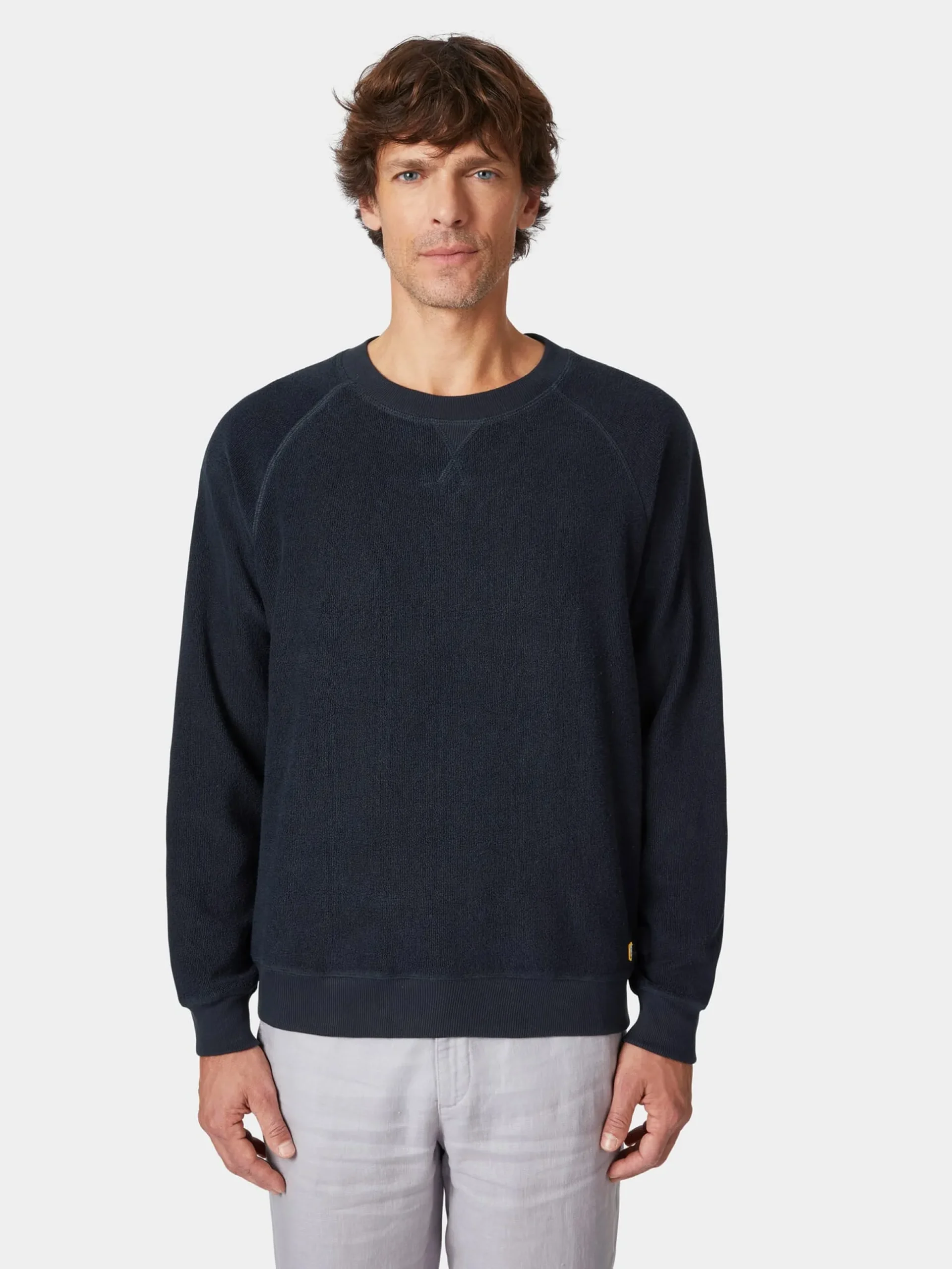 Herren-Sweatshirt Frottee