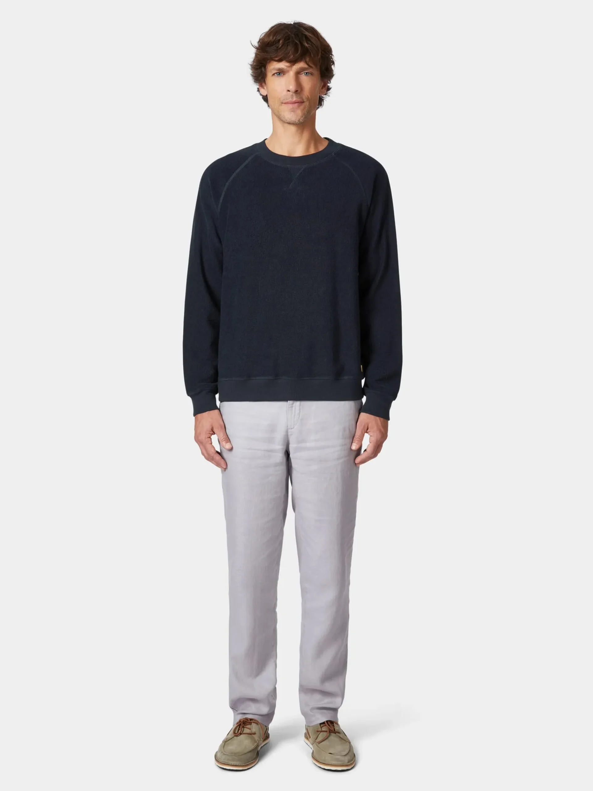 Herren-Sweatshirt Frottee