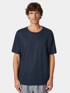 Herren-T-Shirt Leinen