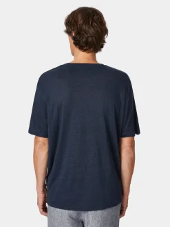 Herren-T-Shirt Leinen