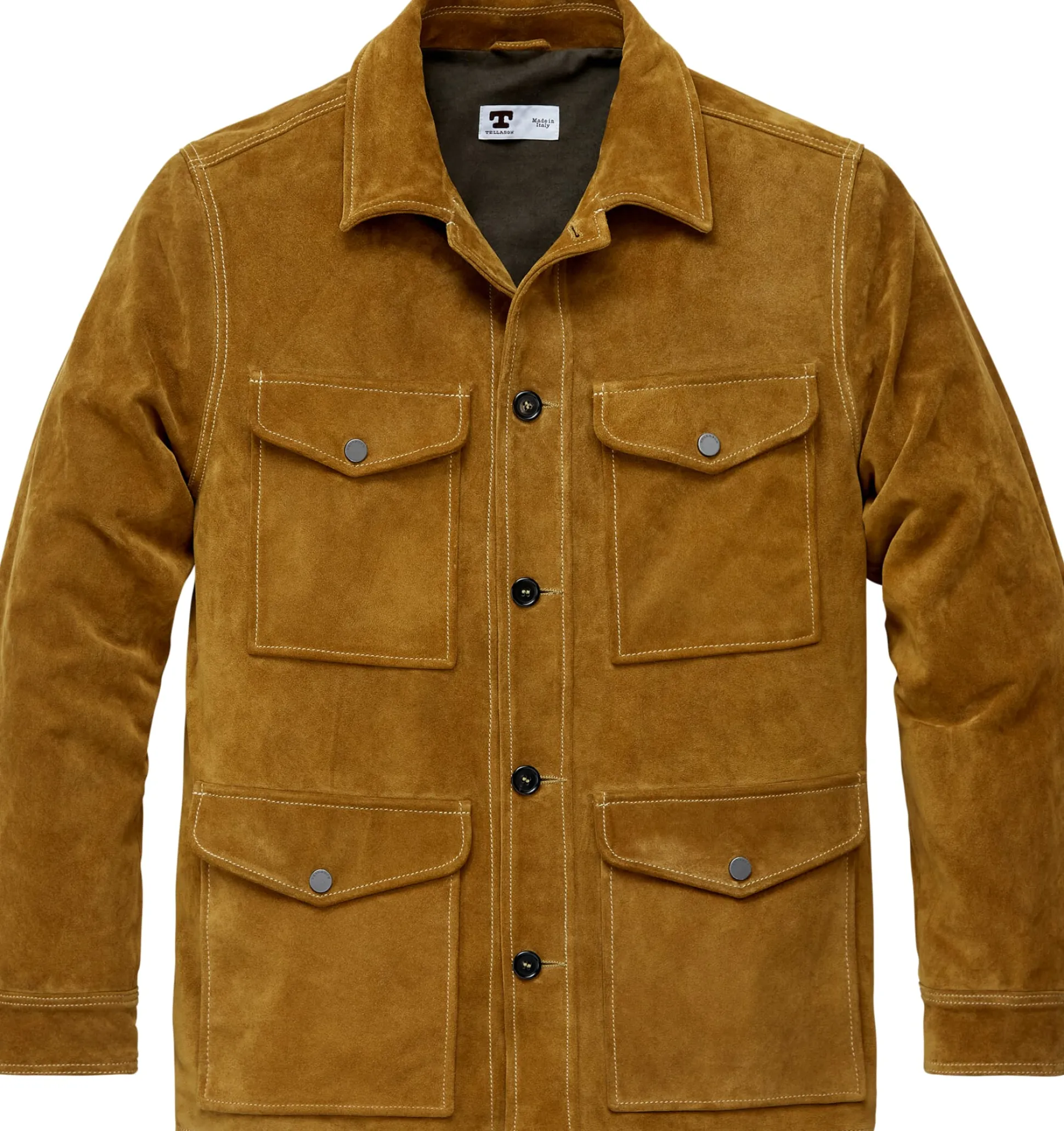 Herren-Wildlederjacke