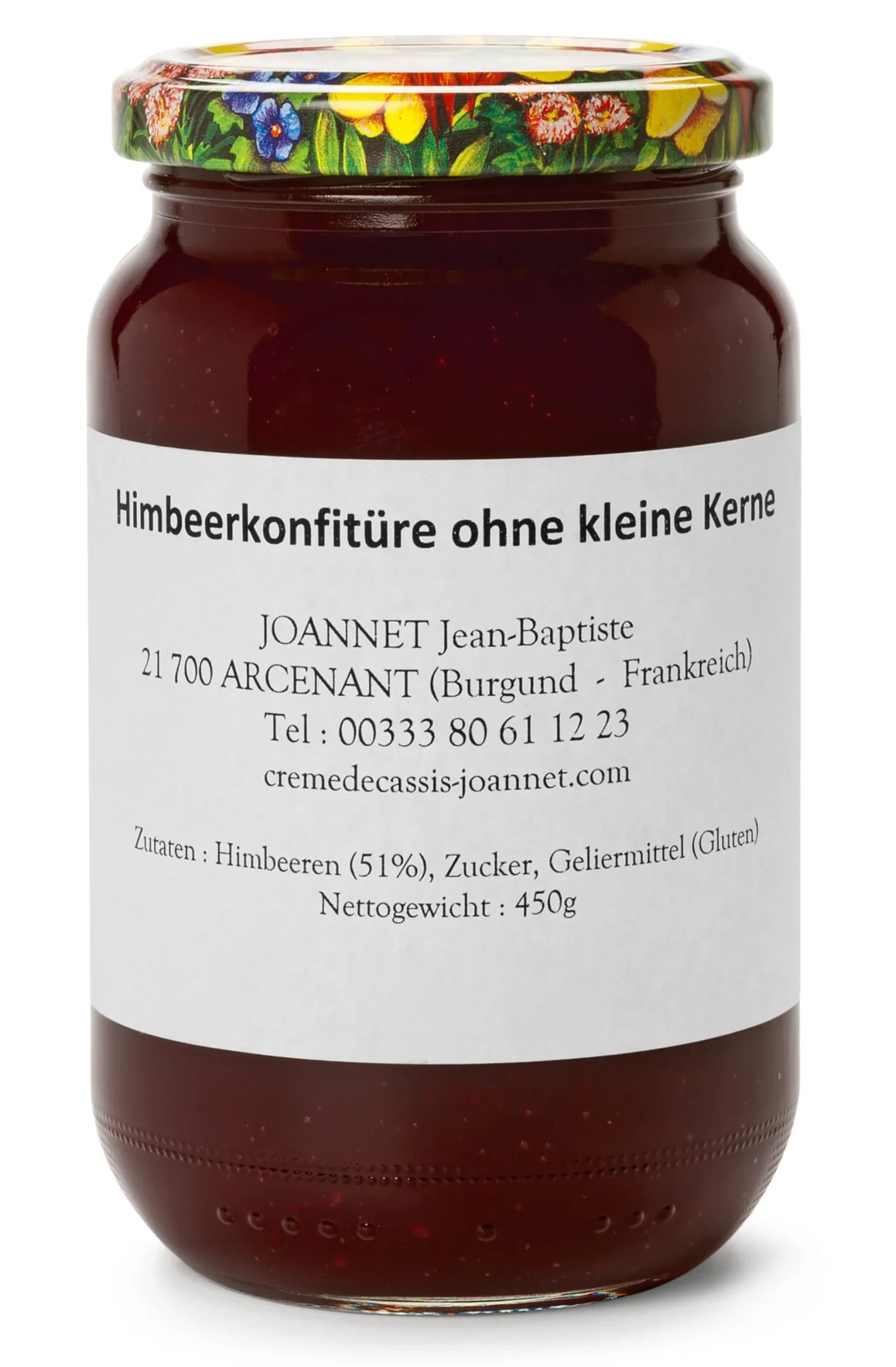 Himbeerkonfitüre aus dem Burgund