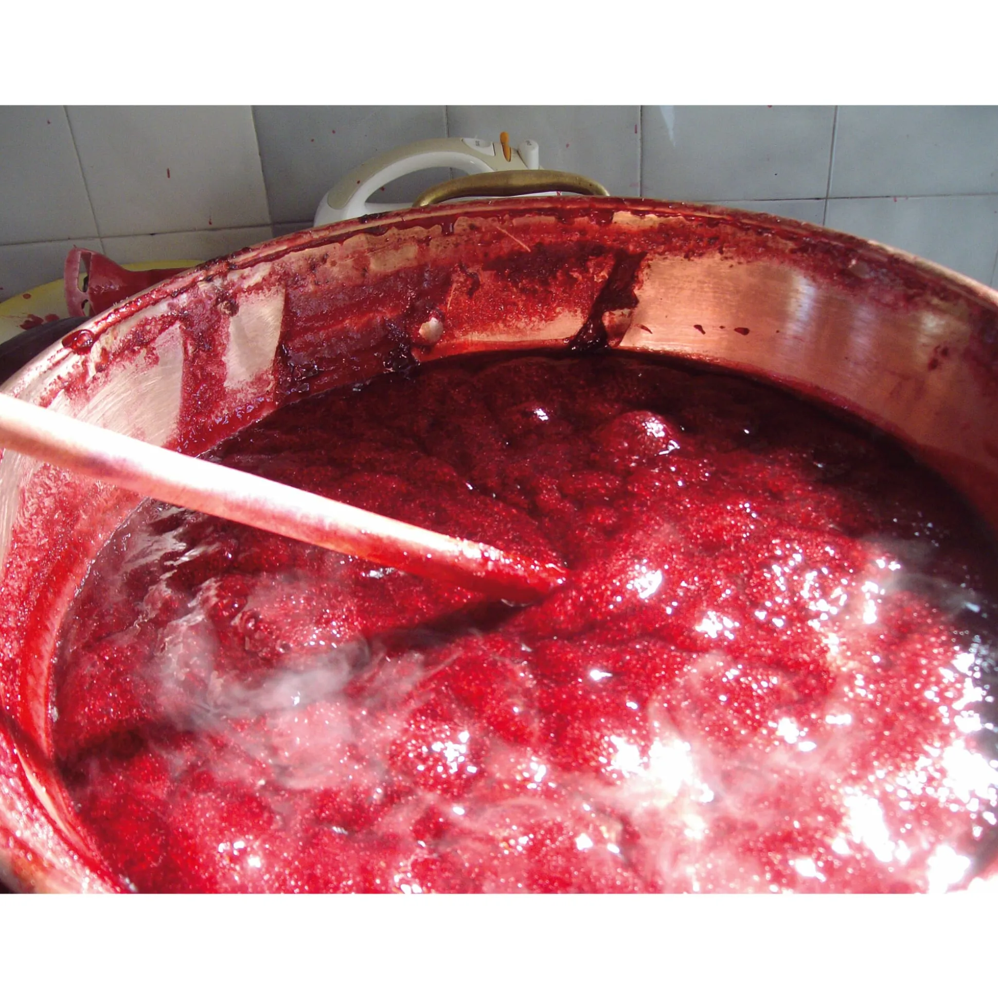 Himbeerkonfitüre aus dem Burgund