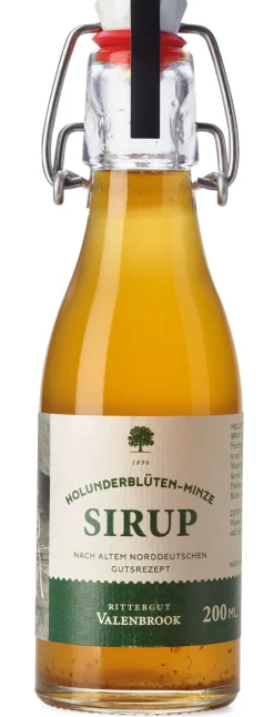 Holunderblüten-Minze-Sirup