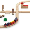 Holzschienenbahn
