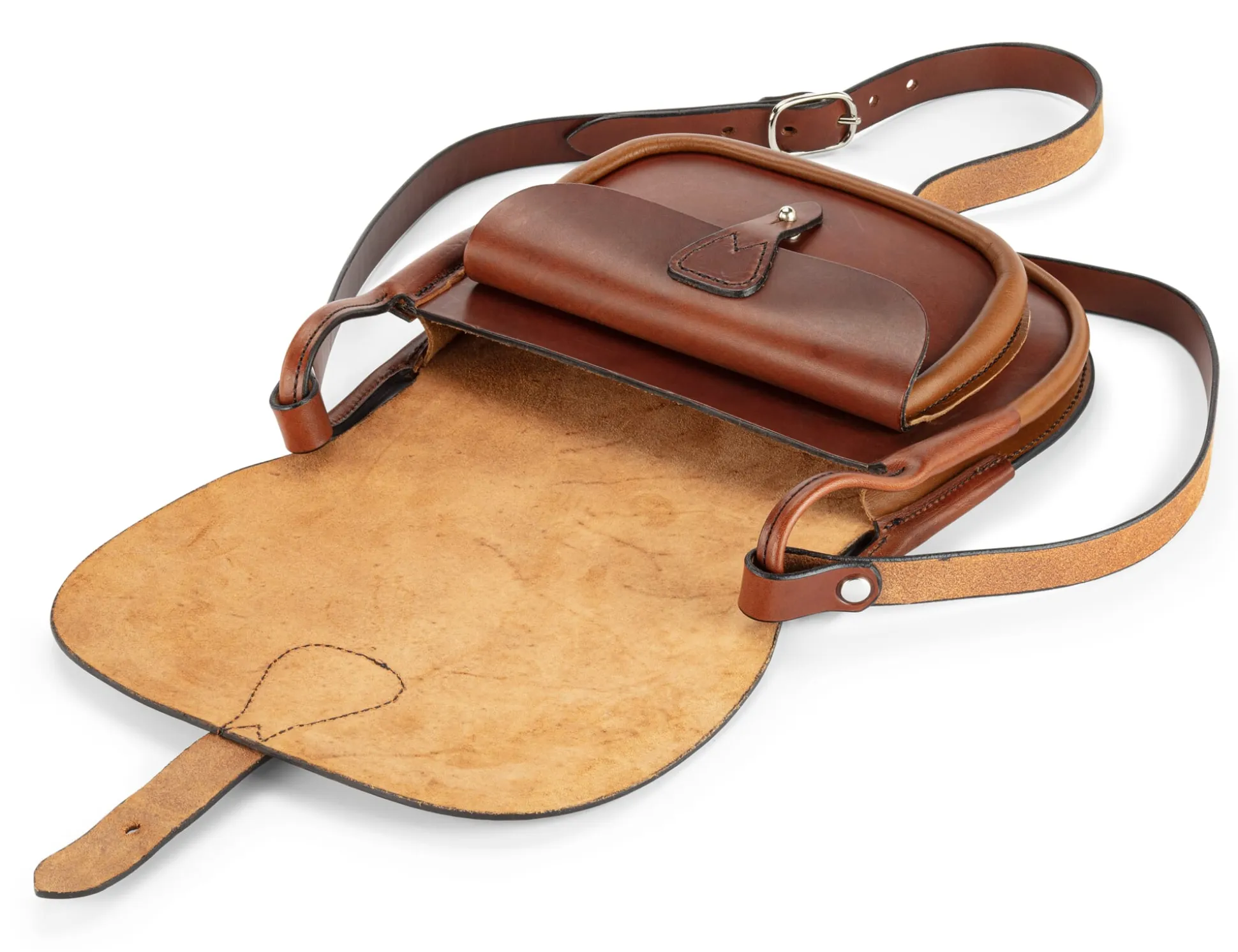 Jagdtasche Rindleder