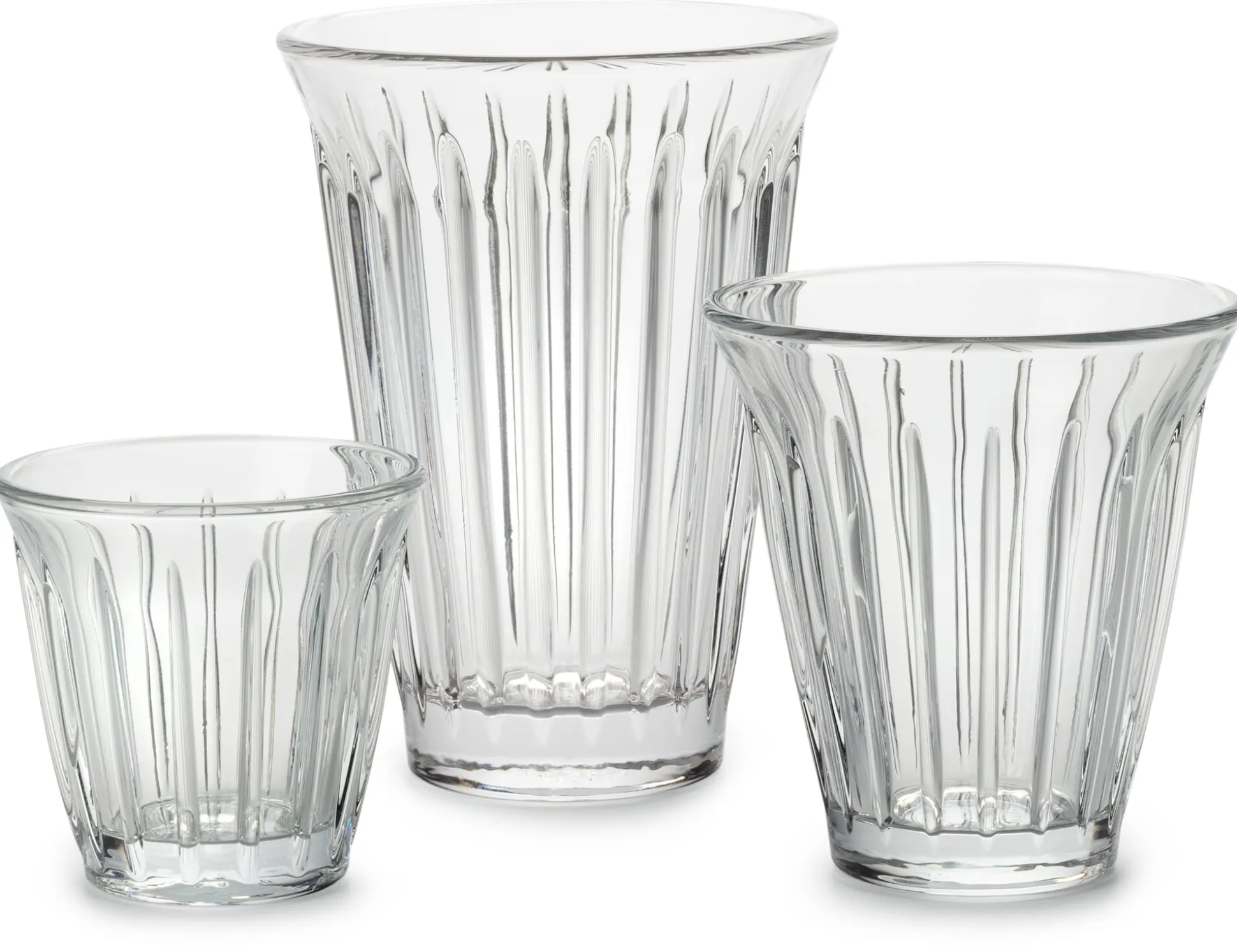 Kaffeeglas gerippt