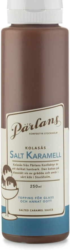 Karamellsauce mit Meersalz Squeeze-Flasche