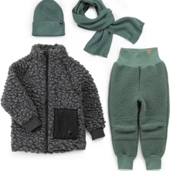 Kinder-Mütze Merino-Baumwolle-Seide