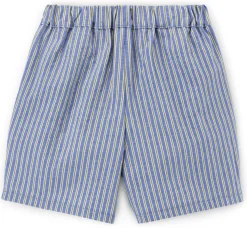 Kinder-Shorts Baumwolle gestreift