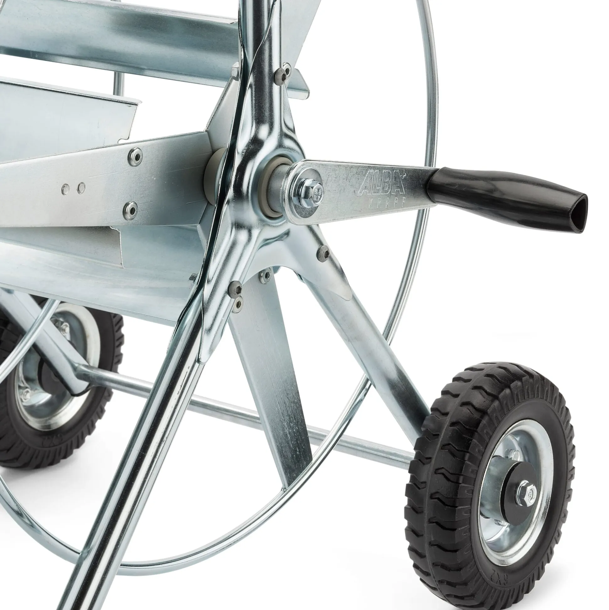 Kleiner Schlauchwagen Stahl