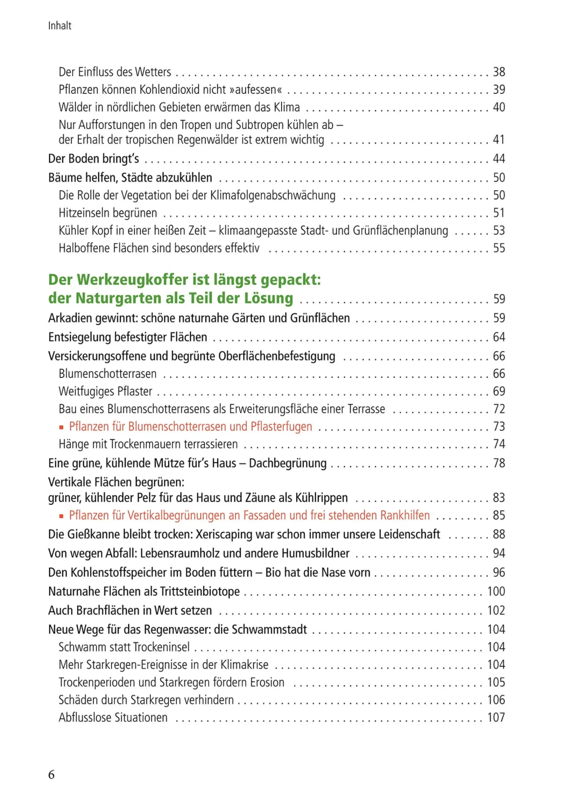 Klimafest und artenreich
