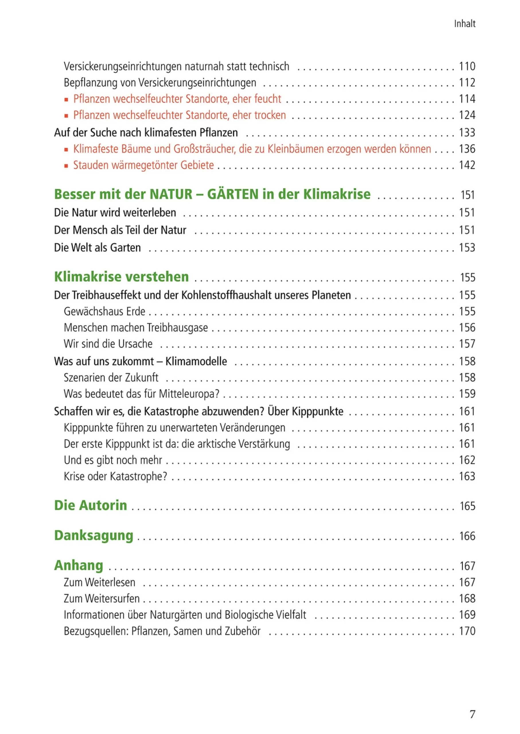 Klimafest und artenreich