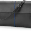 Leder-Umhängetasche klein, schwarz