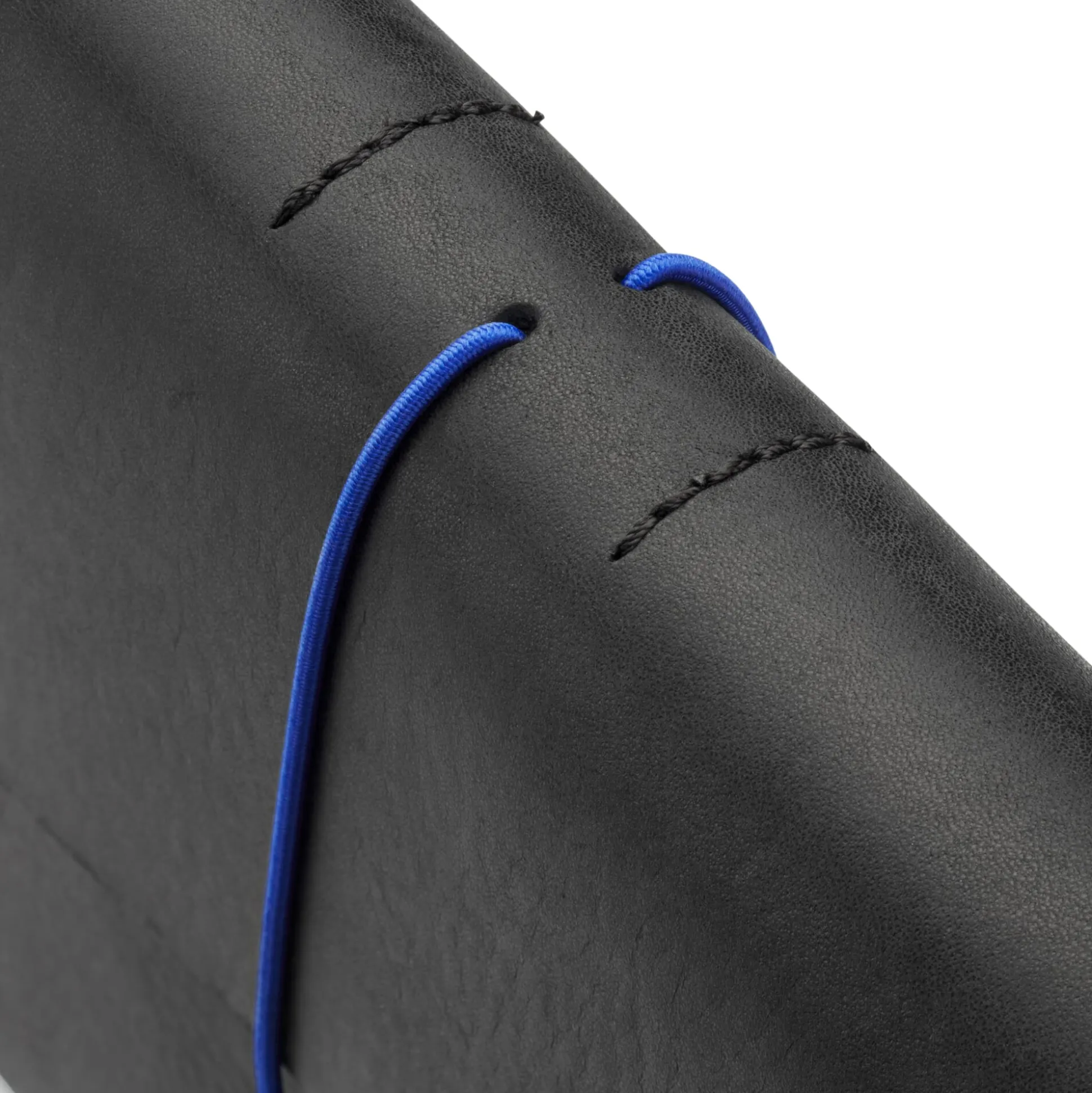 Leder-Umhängetasche klein, schwarz