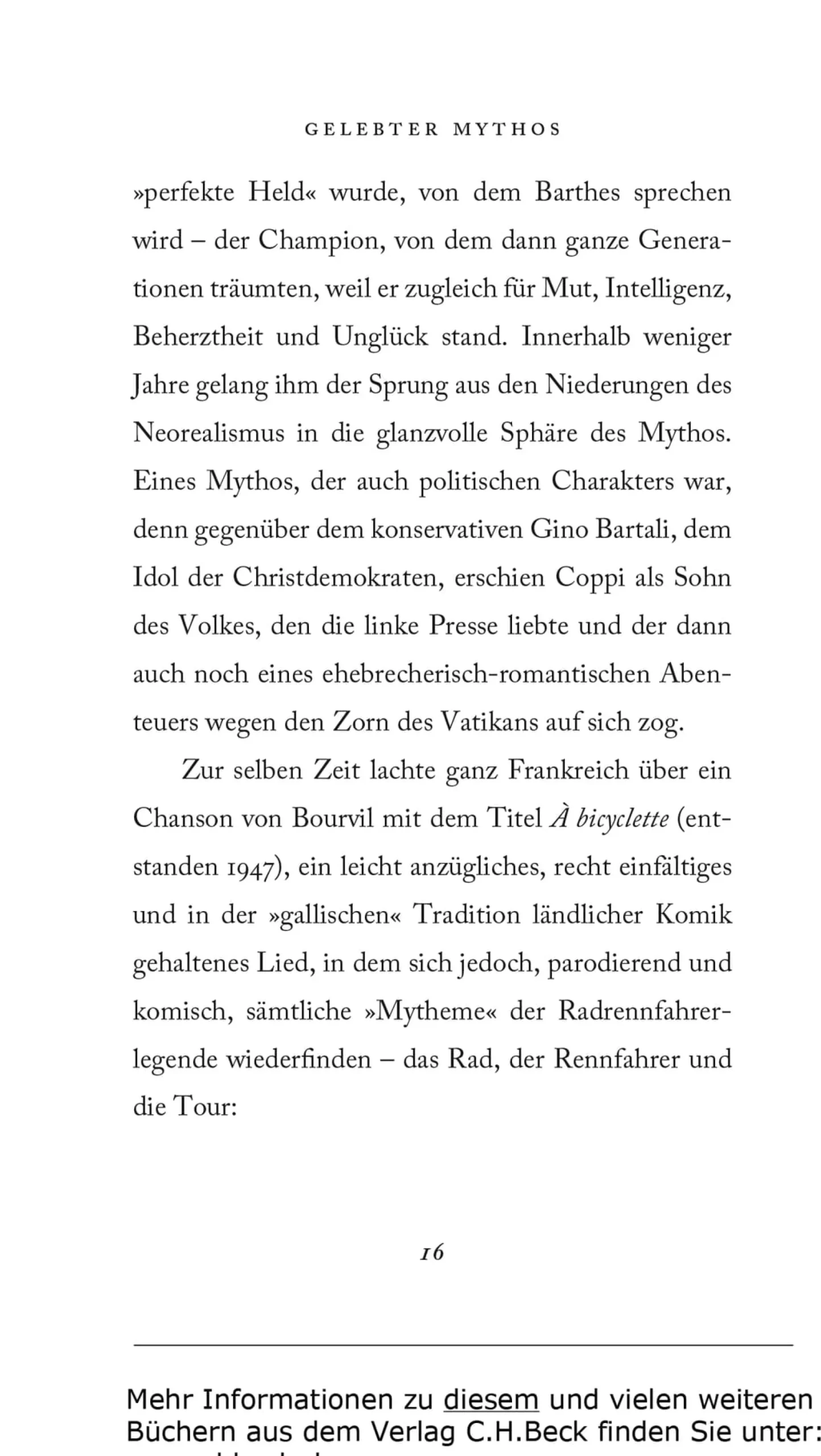 Lob des Fahrrads