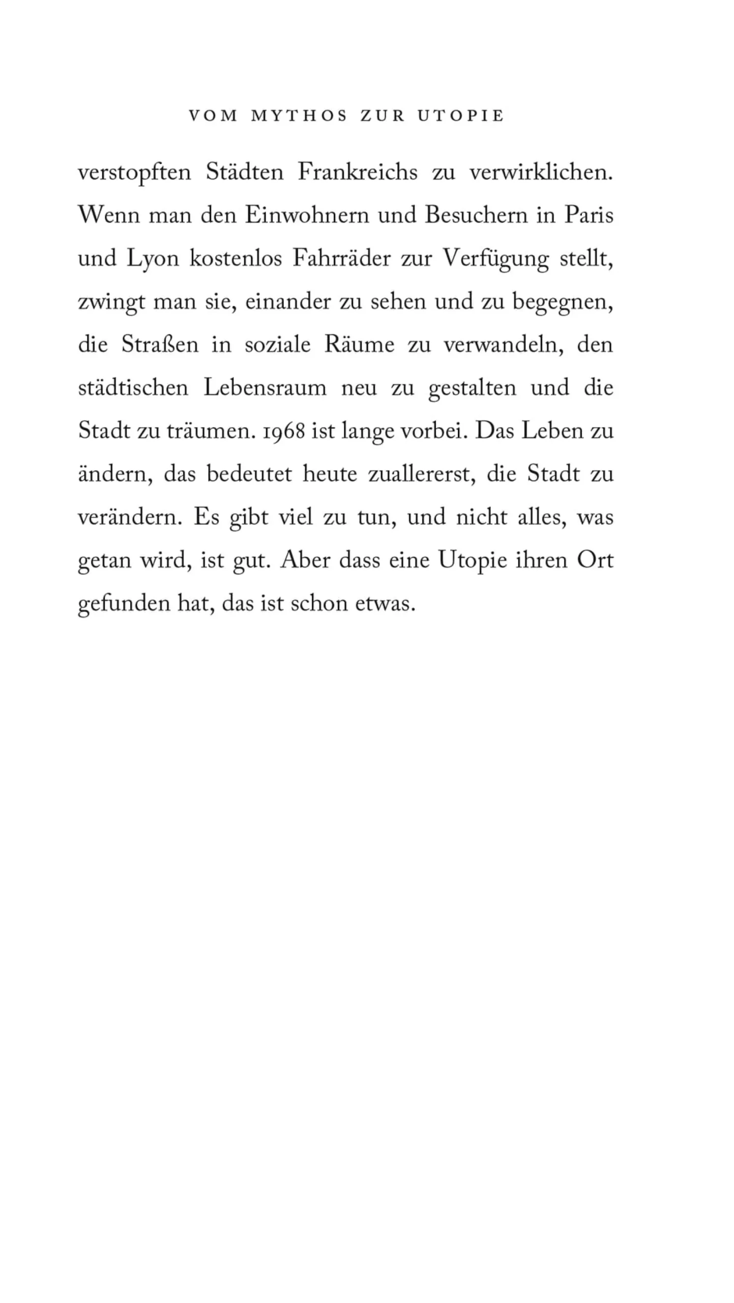 Lob des Fahrrads