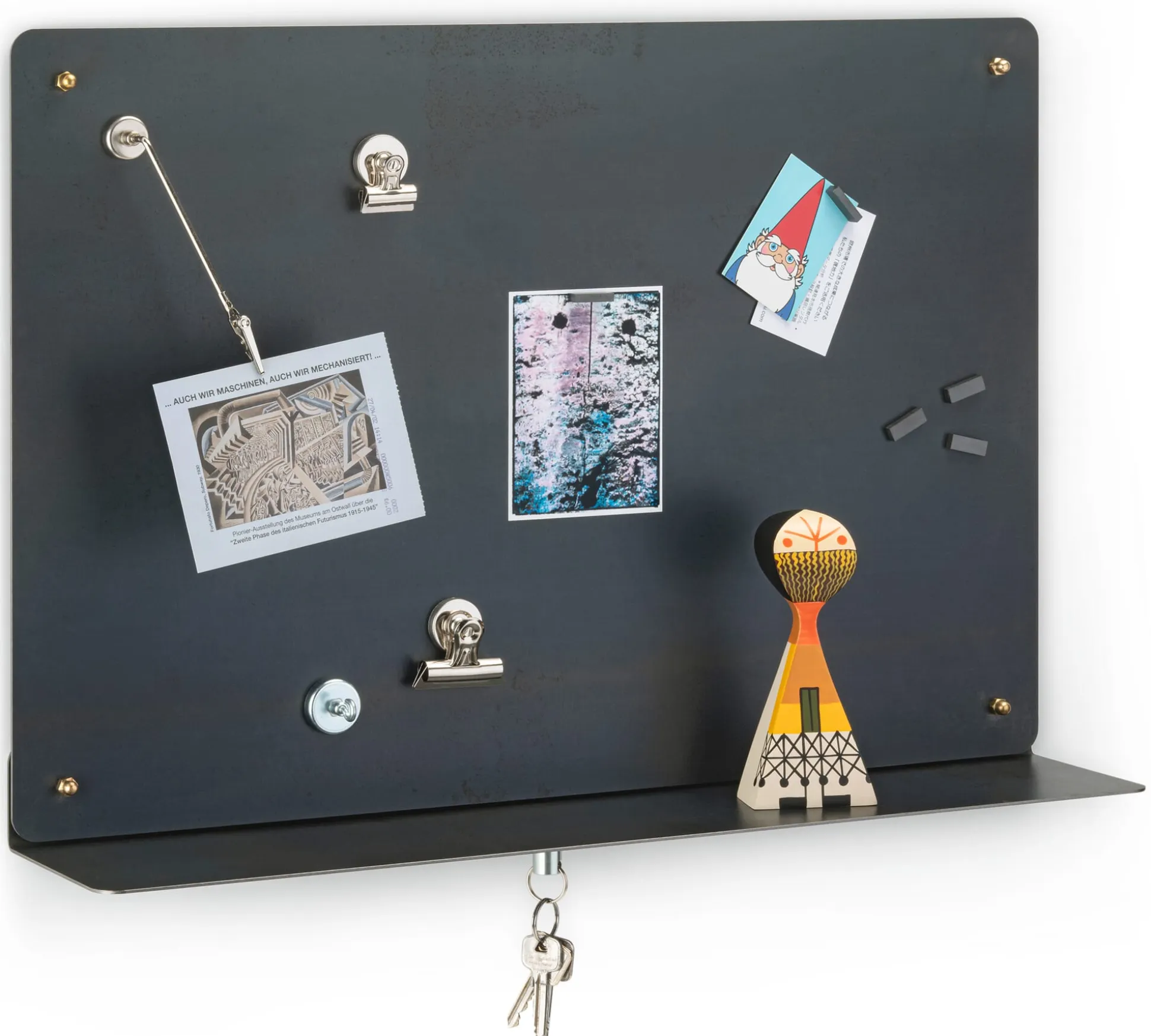 Magnettafel Rohstahl