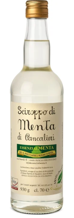 Minzsirup aus dem Piemont