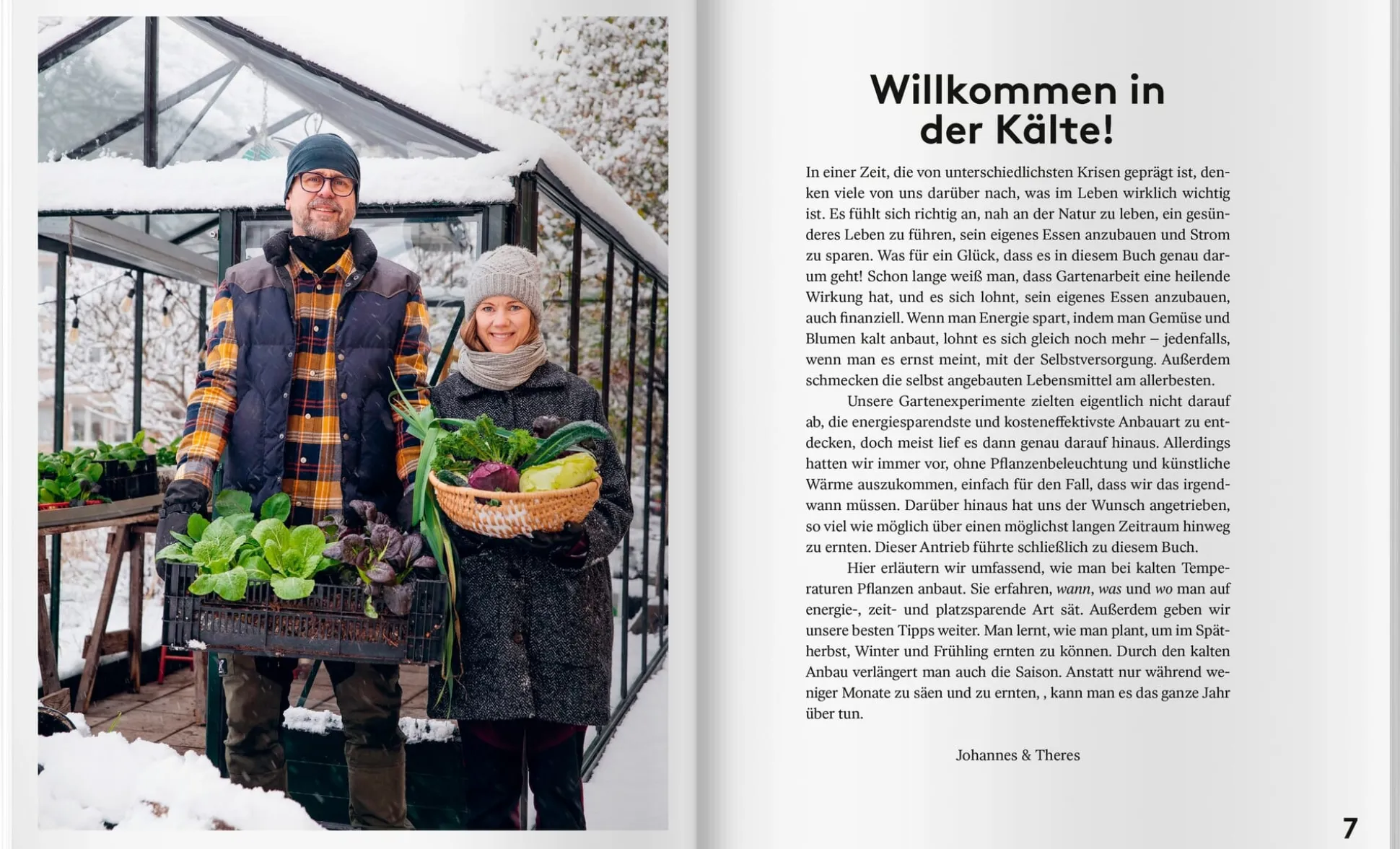 Mit Kaltanbau zu grünen Wundern