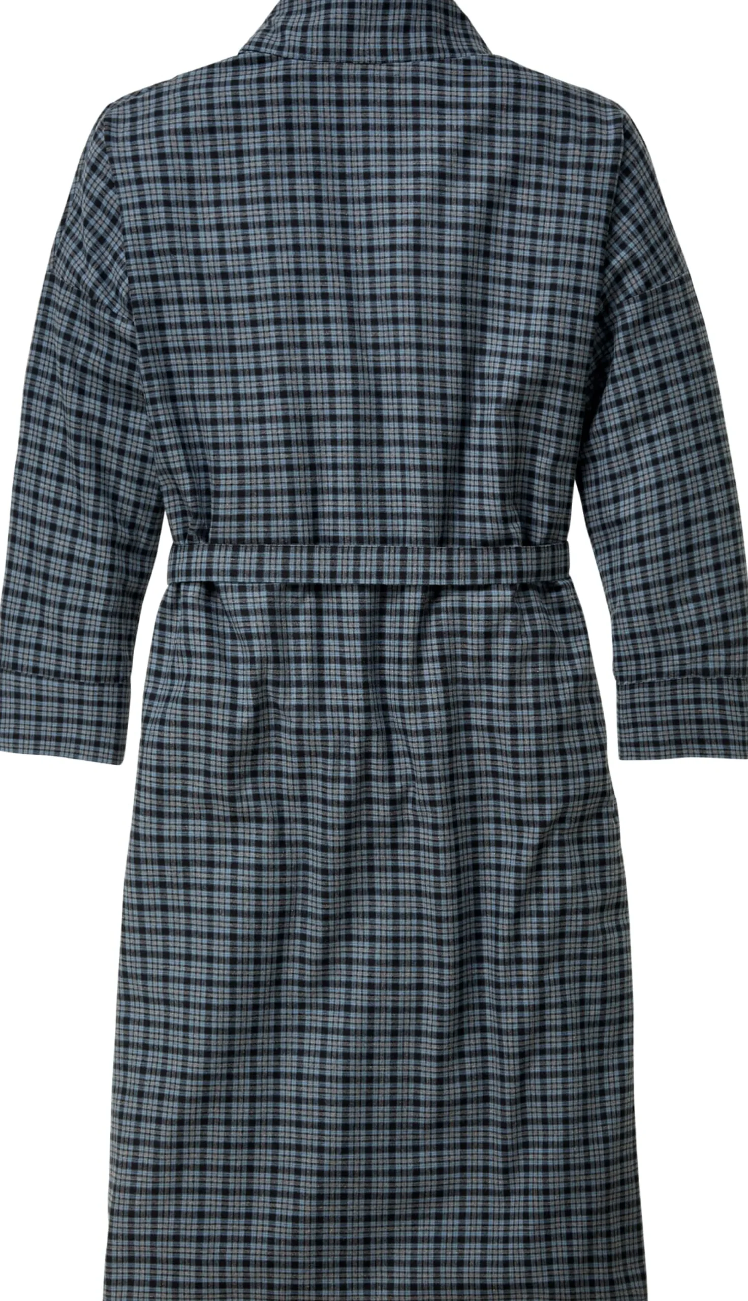 Morgenmantel Flanell Webkaro Unisex
