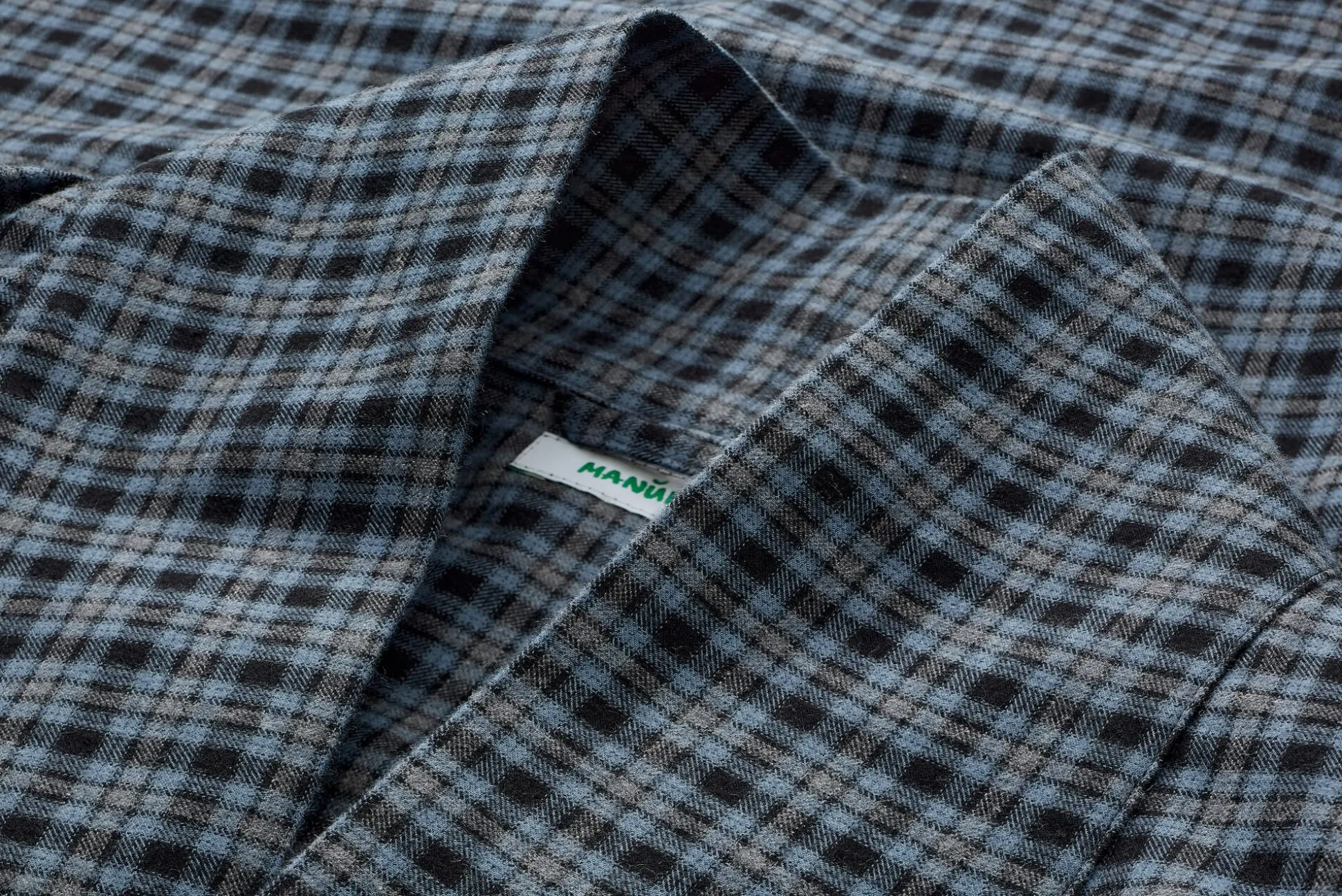 Morgenmantel Flanell Webkaro Unisex