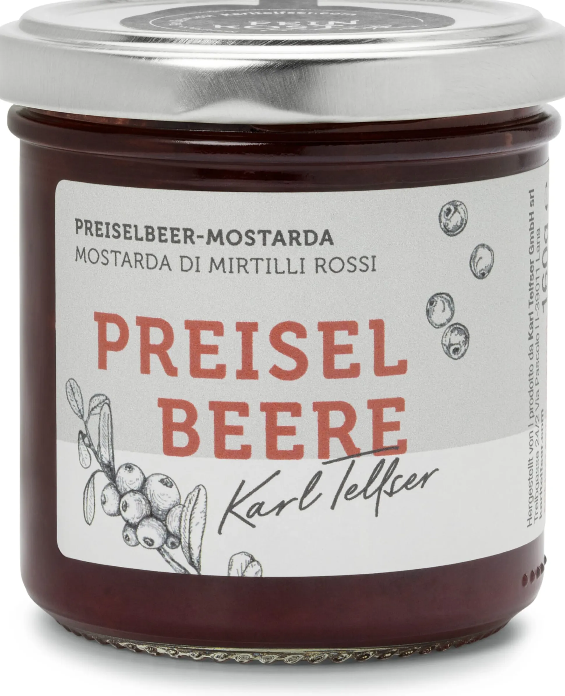 Mostarda Preiselbeere