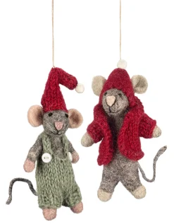 Mäusepuppen Filz 2er-Set