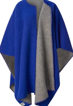 Norwegischer Poncho Lammwolle