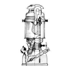 Petromax Starklichtlampe