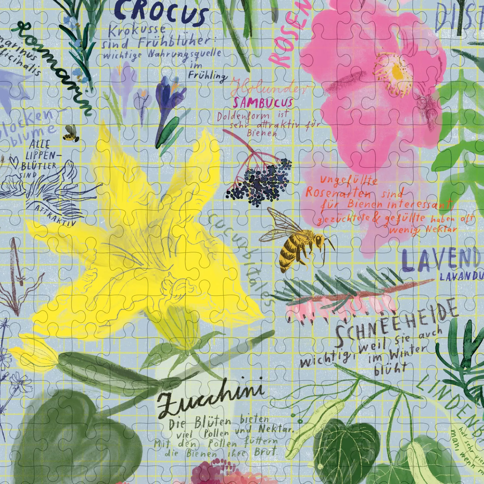 Puzzle Bee Friends