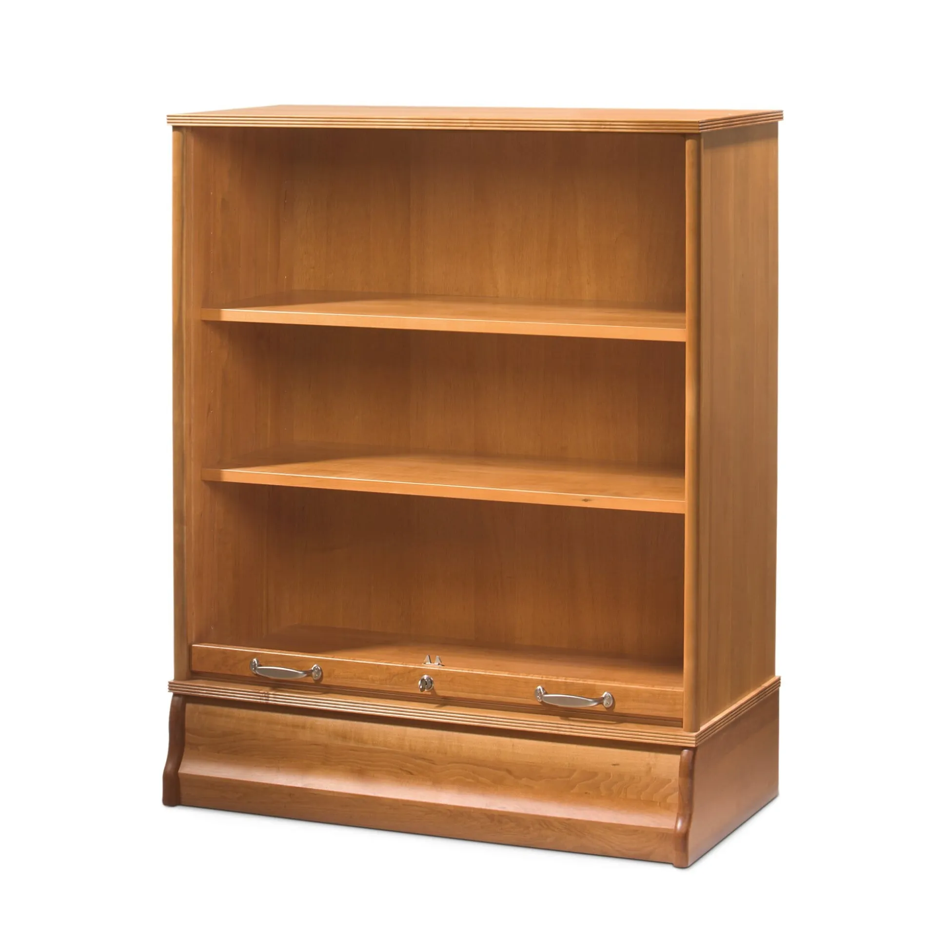 Rolladenschrank halbhoch mit 2 Fachböden