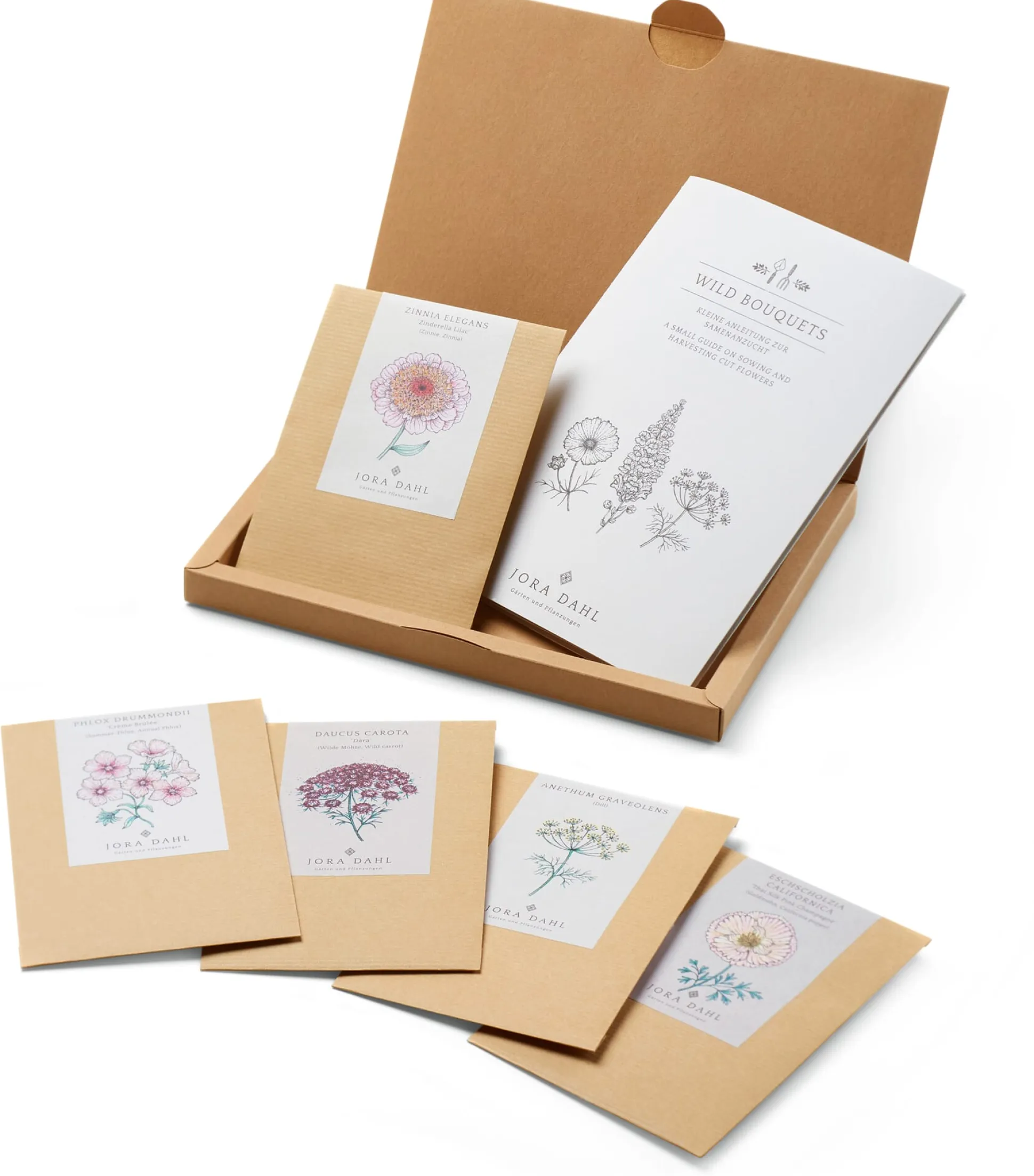 Saatgutkollektion für Blumensträuße