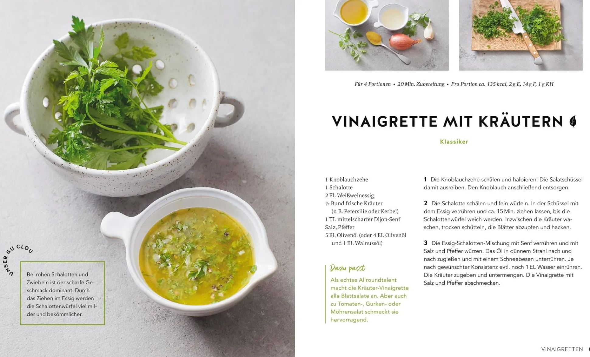 1 Salat - 50 Dressings - Von fruchtig bis pikant